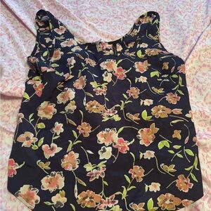 Floral Sleeveless Top